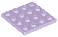 Plate 4 x 4 in Lavender