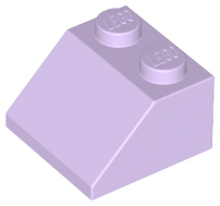 Brick Sloped 45° 2 x 2 in Lavender