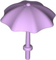 Duplo Umbrella with Stop Ring in Lavender
