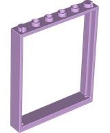 Door Frame 1 x 6 x 6 in Lavender