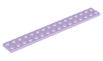 Plate 2 x 16 in Lavender