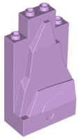 Rock Panel 2 x 4 x 6 in Lavender
