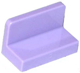 Panel 1 x 2 x 1 [Rounded Corners] in Lavender