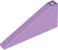 Brick Sloped 25° 1 x 8 x 3 in Lavender