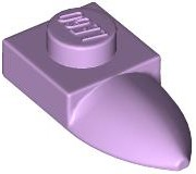 Plate Special 1 x 1 with Tooth in Lavender