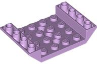 Brick Sloped Inverted 45° 6 x 4 Double with 4 x 4 Recessed and 3 Holes in Lavender