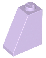 Brick Sloped 65° 2 x 1 x 2 in Lavender