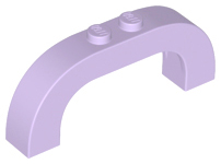 Brick Arch 1 x 6 x 2 Curved Top in Lavender