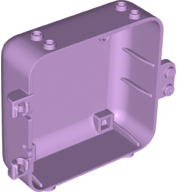 Pod, Square 3 x 8 x 6 2/3 [Female] in Lavender