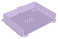 Plate Special Book 11 x 16 in Lavender