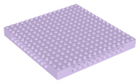 Brick Special 16 x 16 x 1 1/3 with Pin Holes in Lavender