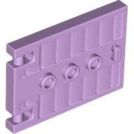 Door 1 x 5 x 3 with 3 Studs and Handle in Lavender