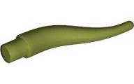 Animal Body Part, Horn (Cattle) / Tentacle / Vine / Branch / Tongue - Long in Olive Green