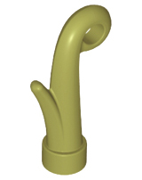 Plant, Grass Stem with Bar Hole [3.2mm] in Olive Green