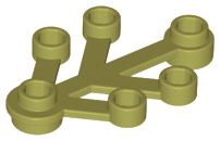 Plant, Leaves 4 x 3 in Olive Green