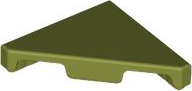 Tile 45° Cut 2 x 2 (Triangle) in Olive Green