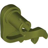 Animal Body Part, Dinosaur, Arm / Leg, Left, Small in Olive Green
