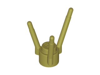 Plant, Flower Stem in Olive Green