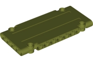 Technic Panel 5 x 11 x 1 in Olive Green