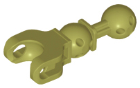 Large Figure Skeletal, Limb, 5L with Ball Joint on Axle and Ball Socket in Olive Green