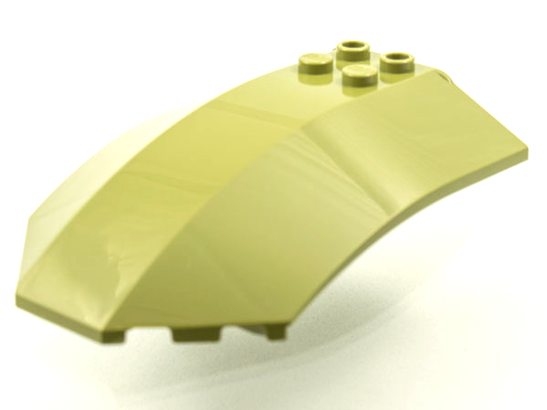 Windscreen 8 x 6 x 2 Curved in Olive Green