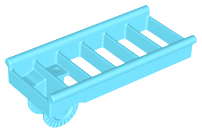 Duplo Ladder with Base Locking Ring, Short (Fire) in Medium Azure