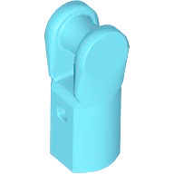 Bar Holder with Hole and Bar Handle in Medium Azure