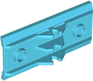 Hinge Panel 6 x 3 in Medium Azure