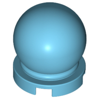 Equipment Crystal Ball Globe 2 x 2 x 2 in Medium Azure