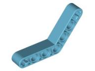 Technic Beam 1 x 7 Bent (4 - 4) Thick in Medium Azure
