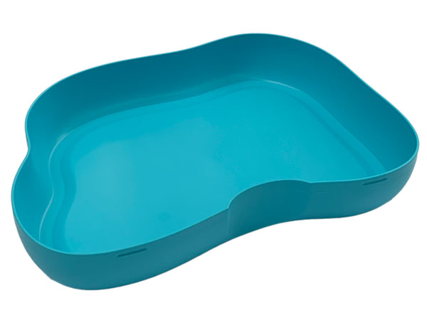 Duplo Bath Toy Floating Island, Bottom in Medium Azure