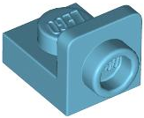 Bracket 1 x 1 - 1 x 1 Inverted in Medium Azure