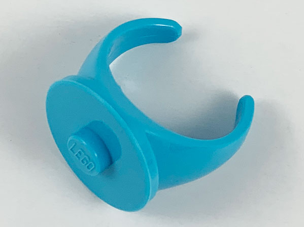 Ring 14 mm Inside Diameter [For Humans] in Medium Azure