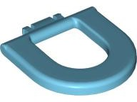 Duplo Toilet Rim in Medium Azure