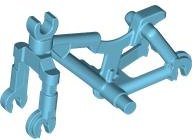 Bicycle Frame Wide, Clip for Steer in Medium Azure