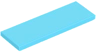 Tile 2 x 6 in Medium Azure