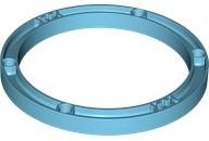 Technic Beam Round 11 x 11 in Medium Azure