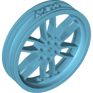 Wheel 75 x 17 Motorcycle in Medium Azure