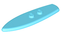 Sports Surfboard Standard in Medium Azure