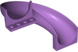Slide Curved 180° in Medium Lavender