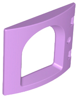 Duplo Door / Window, Castle in Medium Lavender