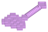 Weapon Axe Blocky in Medium Lavender