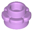 Plant, Flower, Plate Round 1 x 1 with 5 Petals in Medium Lavender