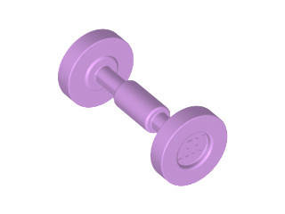 Wheel Skateboard / Trolley in Medium Lavender