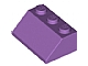 Brick Sloped 45° 2 x 3 in Medium Lavender