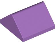 Brick Sloped 45° 2 x 2 Double in Medium Lavender