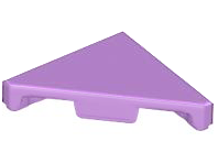 Tile 45° Cut 2 x 2 (Triangle) in Medium Lavender