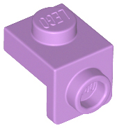 Bracket 1 x 1 - 1 x 1 in Medium Lavender