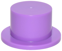 Top Hat in Medium Lavender