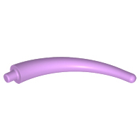 Animal Body Part / Plant, Tail / Claw / Horn / Branch / Tentacle, End Section in Medium Lavender